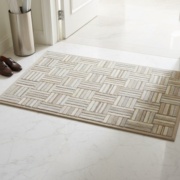 Luxury Basket-Weave Multi-Tone Indoor Mat - Image 2
