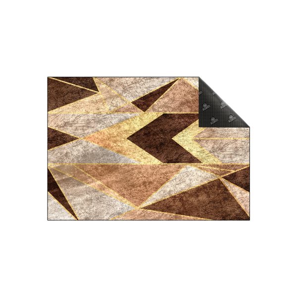 Copper Geometric Centerpiece (Rug)
